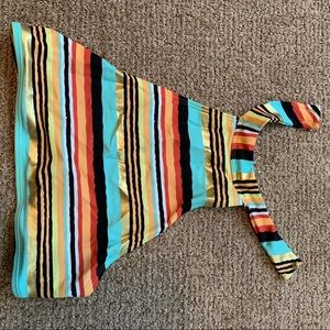 AERIE crop halter bikini top